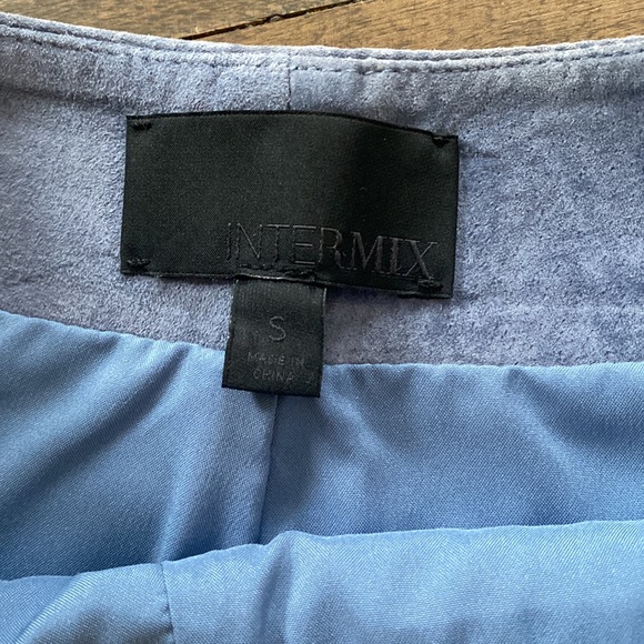 NWOT Intermix Suede Eyelet Shorts - Picture 7 of 11